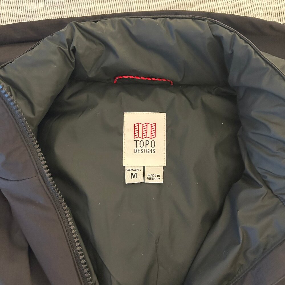 Topo Designs Puffer Parka - Women's - Black - Picture 3 of 7